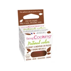 ScrapCooking Natural Origin kleurstofpoeder 10 gram Chestnut