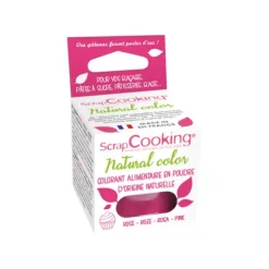 ScrapCooking Natural Origin kleurstofpoeder 10 gram Fuchsia
