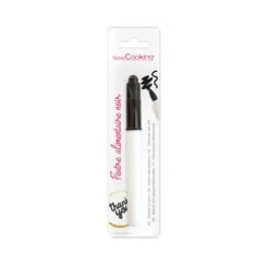 ScrapCooking stift met eetbare inkt zwart