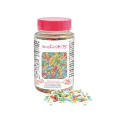 ScrapCooking suikerdecoratie 80 gram Multicolored Vermicelli