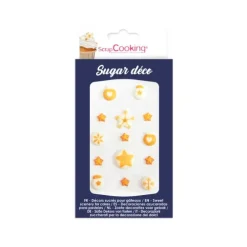Scrapcooking Suikerdecoratie Kerststerren 14 stuks