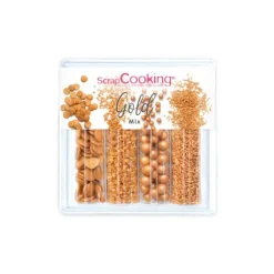 Scrapcooking Suikerdecoratie set 62 gram goud