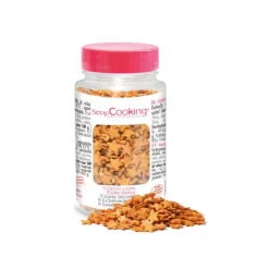 Scrapcooking Suikerdecoratie sterretjes 55 gram goud