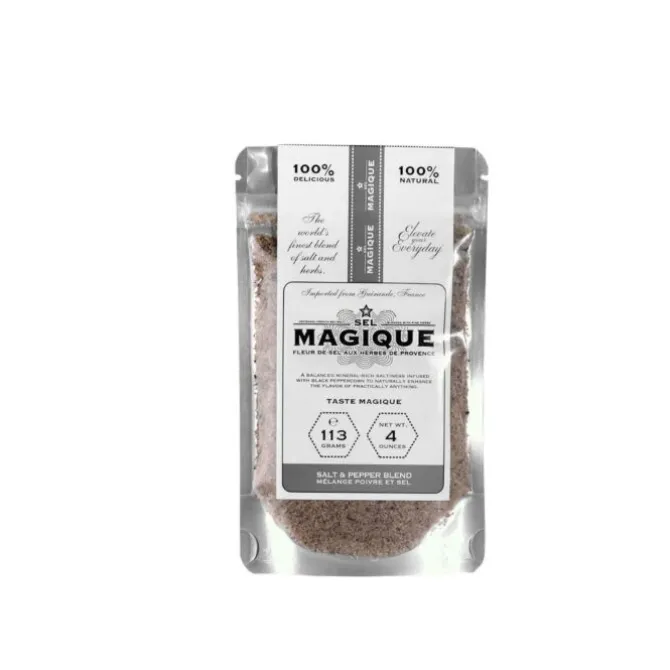 Sel Magique Salt & Pepper Blend zout navulling 113 gram