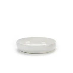 Serax Base diep bord ø 20 cm hoogte 4,5 cm porselein wit geglazuurd