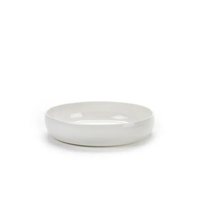 Serax Base diep bord ø 20 cm hoogte 4,5 cm porselein wit geglazuurd