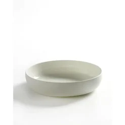 Serax Base diep bord ø 20 cm hoogte 4,5 cm porselein wit mat