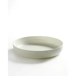 Serax Base diep bord ø 24 cm hoogte 4,5 cm porselein wit mat