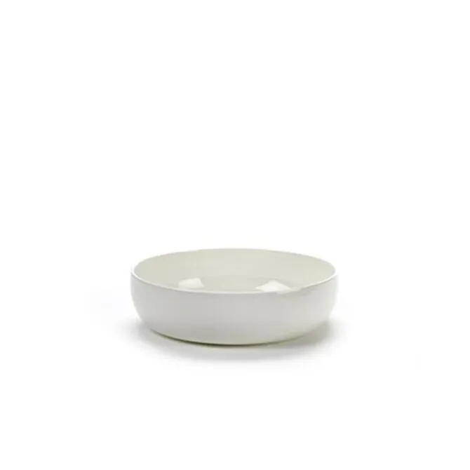 Serax Base diep bord ø 16 cm hoogte 4,5 cm porselein wit geglazuurd