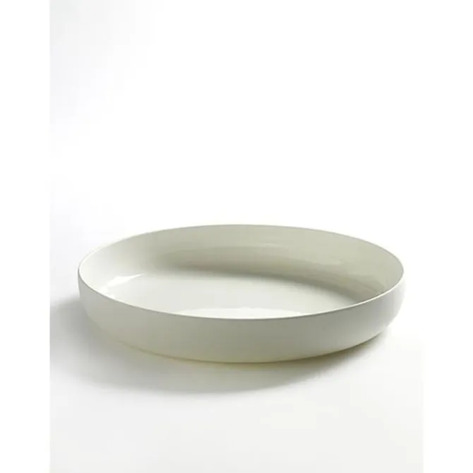 Serax Base diep bord ø 28 cm hoogte 4,5 cm porselein wit mat