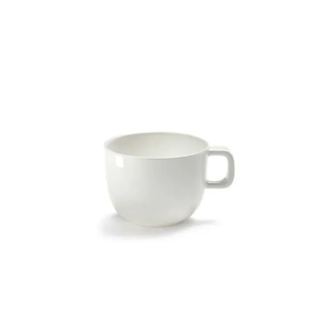 Serax Base espressokop 100 ml porselein wit glanzend
