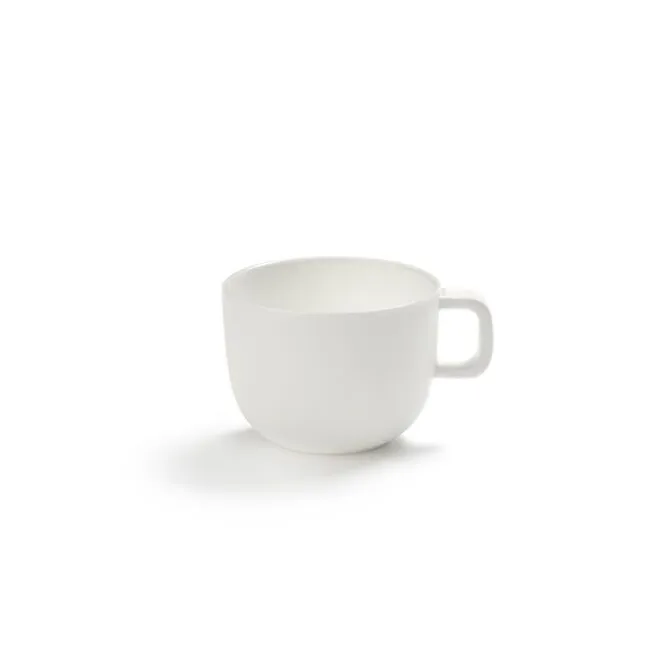 Serax Base espressokop 100 ml porselein wit mat ø 6 hoogte 4,5 cm