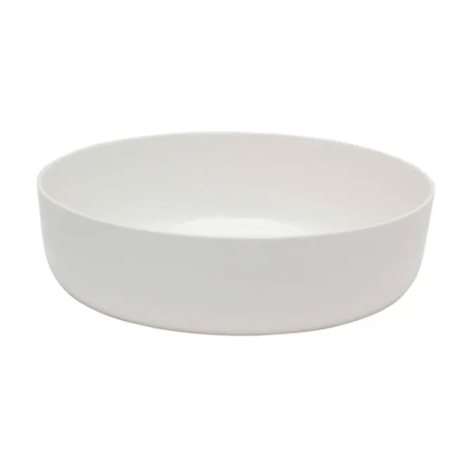 Serax Base schaal ø 20 cm hoogte 6 cm porselein wit glanzend