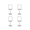 Serax Base witte wijnglas gebogen 500 ml ø 9 cm h 21 cm glas 4 stuks