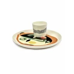 Serax Feast by Ottolenghi bord M ø 22 cm h 2 cm aardewerk Face 1