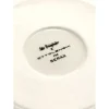 Serax Feast by Ottolenghi bord L ø 26 cm h 2 cm aardewerk White + Swirl-Stripes Blue