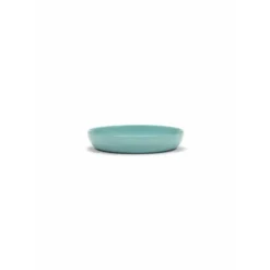 Serax Feast by Ottolenghi hoog bord ø 22 cm h 4 cm aardewerk Azure + Artichoke Green