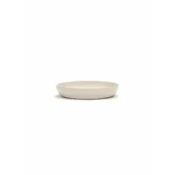 Serax Feast by Ottolenghi hoog bord ø 22 cm h 4 cm aardewerk White + Pepper Black