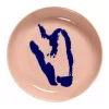 Serax Feast by Ottolenghi hoog bord ø 22 cm h 4 cm aardewerk Delicious Pink + Pepper Blue