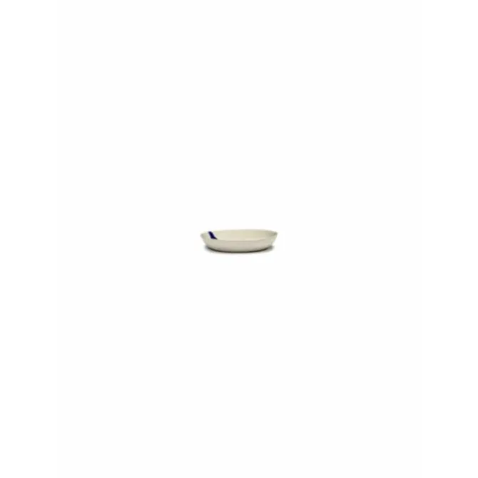 Serax Feast by Ottolenghi schotel S ø 11 cm h 2 cm aardewerk White + Artichoke Blue
