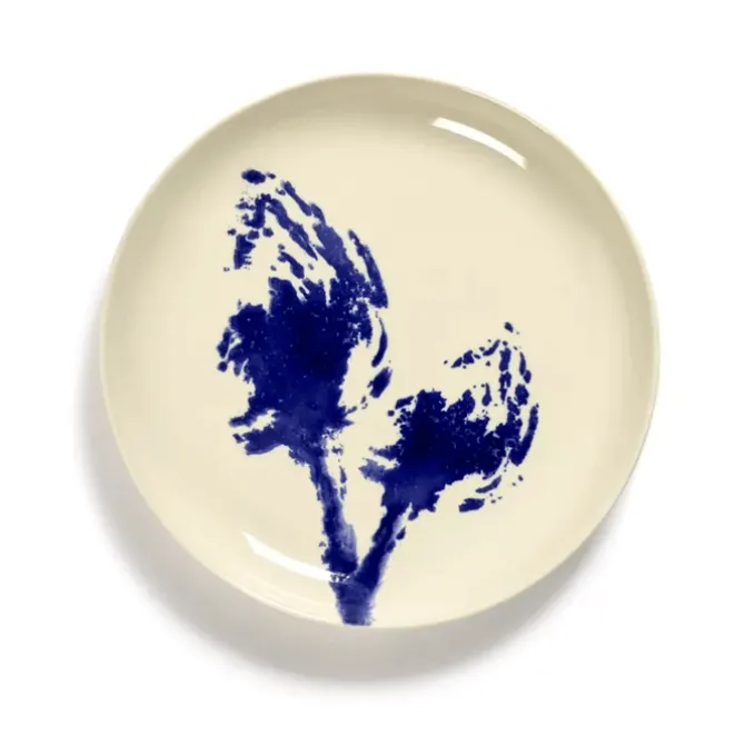 Serax Feast by Ottolenghi schotel S ø 11 cm h 2 cm aardewerk White + Artichoke Blue