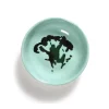 Serax Feast by Ottolenghi schotel S ø 11 cm h 2 cm aardewerk Azure + Broccoli Green