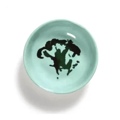 Serax Feast by Ottolenghi schotel S ø 11 cm h 2 cm aardewerk Azure + Broccoli Green