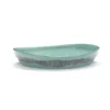 Serax Feast by Ottolenghi serveerschaal S ø 30 cm h 6 cm aardewerk Azure + Swirl Stripes Red