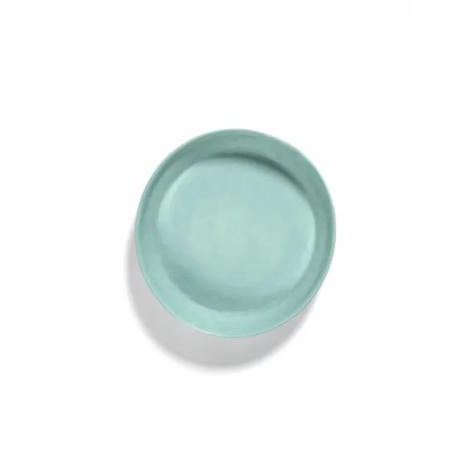 Serax Feast by Ottolenghi serveerschaal S ø 30 cm h 6 cm aardewerk Azure + Swirl Stripes Red