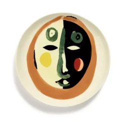Serax Feast by Ottolenghi serveerbord ø 35 cm h 2 cm aardewerk Face 1