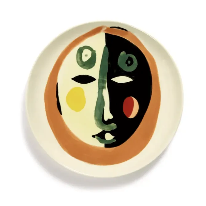 Serax Feast by Ottolenghi serveerbord ø 35 cm h 2 cm aardewerk Face 1