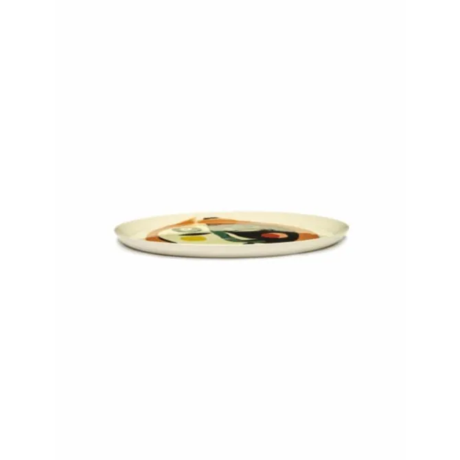 Serax Feast by Ottolenghi serveerbord ø 35 cm h 2 cm aardewerk Face 1