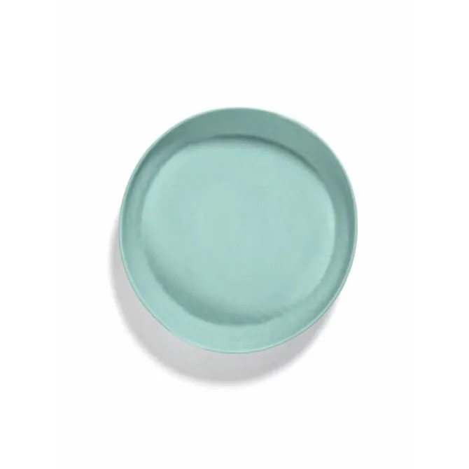 Serax Feast by Ottolenghi serveerschaal L ø 35 cm h 6 cm aardewerk Azure + Swirl Stripes Red