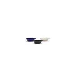 Serax Feast by Ottolenghi tapasbord S ø 8 cm h 2,5 cm aardewerk Lapis Lazuli + Swirl-Stripes White