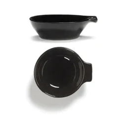 Serax Feast by Ottolenghi tapasbord L ø 11 cm h 3,5 cm aardewerk Black
