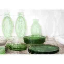 Serax Fish & Fish cocktailglas ø 7,5 cm glas transparant groen