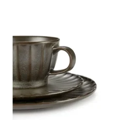 Serax INKU by Sergio Herman koffiekop 150 ml aardewerk groen