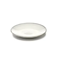 Serax INKU by Sergio Herman schotel voor espressokop ø 12 cm h 1,6 cm aardewerk groen