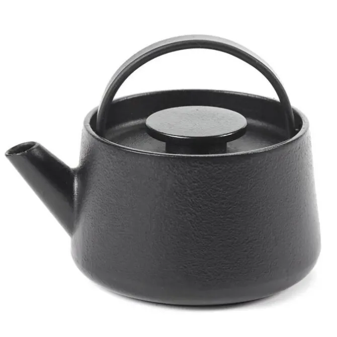 Serax INKU by Sergio Herman theepot 600 ml gietijzer zwart