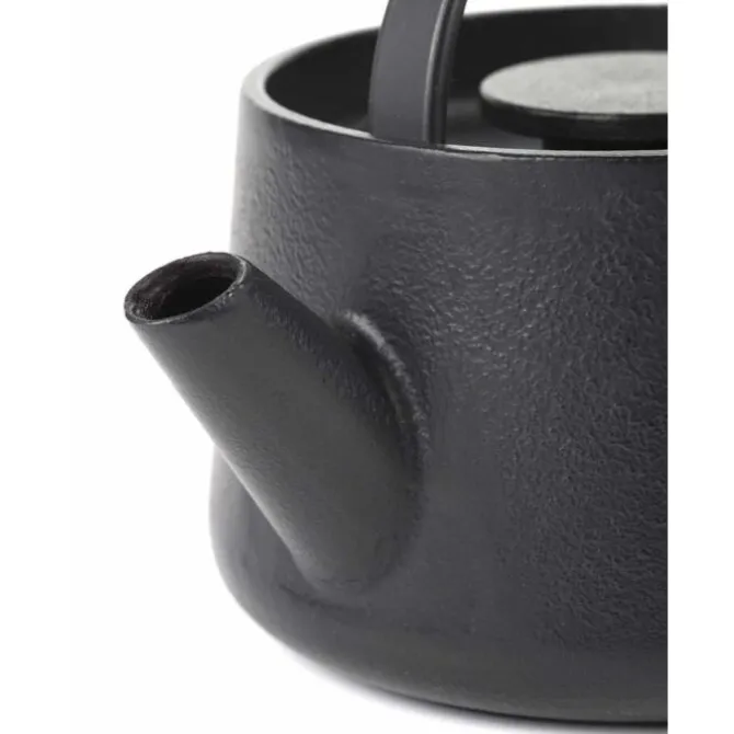 Serax INKU by Sergio Herman theepot 600 ml gietijzer zwart