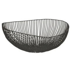 Serax Meo fruitmand 37 x 33 cm ijzer zwart