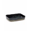 Serax Merci ovenschaal no 10 zandsteen 30,1 x 22,3 cm h 5,5 cm donkerblauw