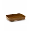 Serax Merci ovenschaal no 10 zandsteen 30,1 x 22,3 cm h 5,5 cm okerbruin