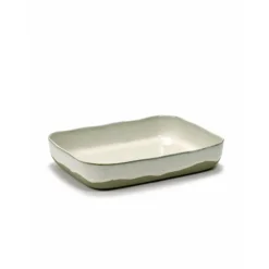 Serax Merci ovenschaal 30,1 x 22,3 cm h 5,5 cm gebroken wit