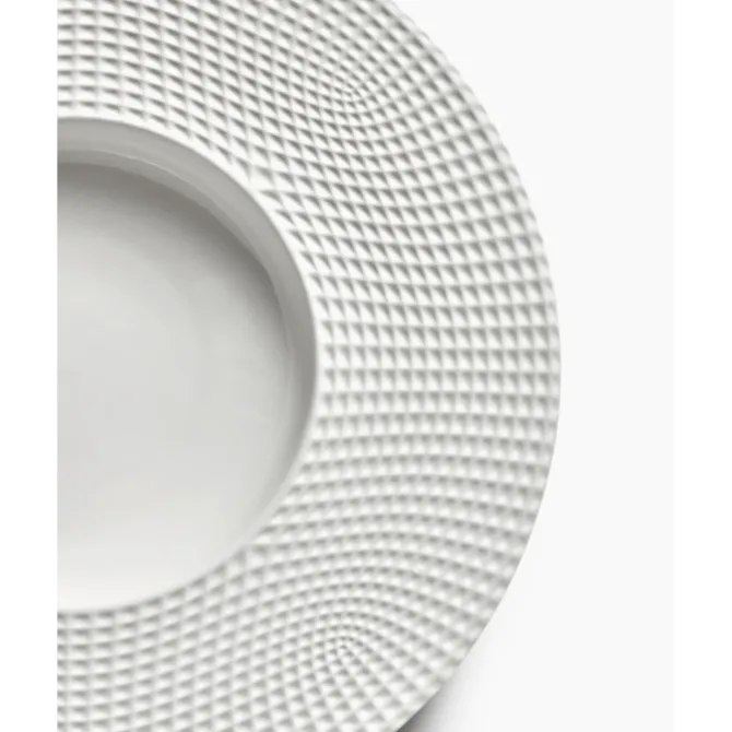 Serax Nido diep bord met brede rand ø 28 cm porselein wit