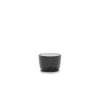 Serax Passe-Partout cappuccinokop zonder oor 200 ml ø 8,5 cm h 6 cm porselein glanzend zwart