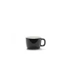 Serax Passe-Partout cappuccinokop met oor 200 ml ø 8,5 cm h 6 cm porselein glanzend zwart