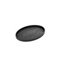Serax Passe-Partout dienblad ovaal ø 43,6 x 31,6 cm h 2,8 cm hout zwart