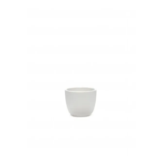 Serax Passe-Partout espressokop zonder oor 135 ml ø 7 cm h 5,7 cm porselein wit mat