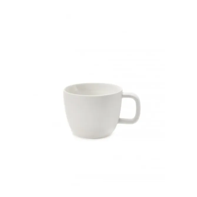 Serax Passe-Partout espressokop met oor 135 ml ø 7 cm h 5,7 cm porselein wit mat